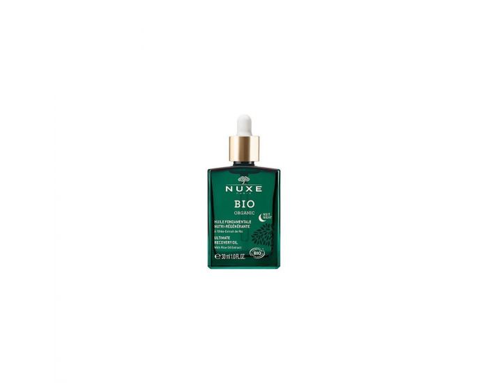 NUXE Huile Nuit Fondamentale Bio - 30 ml