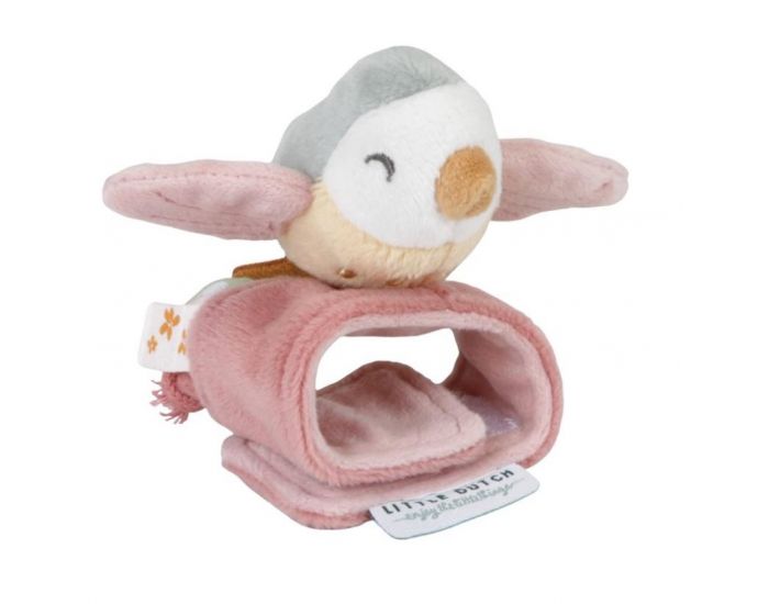 LITTLE DUTCH Bracelet Hochet Flowers Butterflies