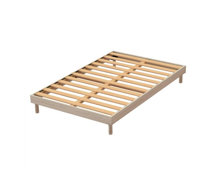 OLYMPE LITERIE Sommier  Lattes Kit Eeasy - Chne - 2 Places