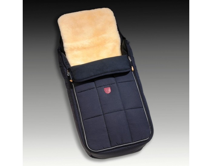 CHRIST - Chanceli�re Poussette en Peau d'Agneau - Cortina - Noir