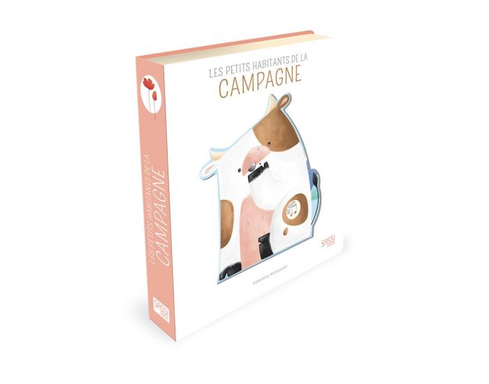 SASSI JUNIOR Livre Sonore - Les Petits Habitants de la Campagne - D�s 2 ans