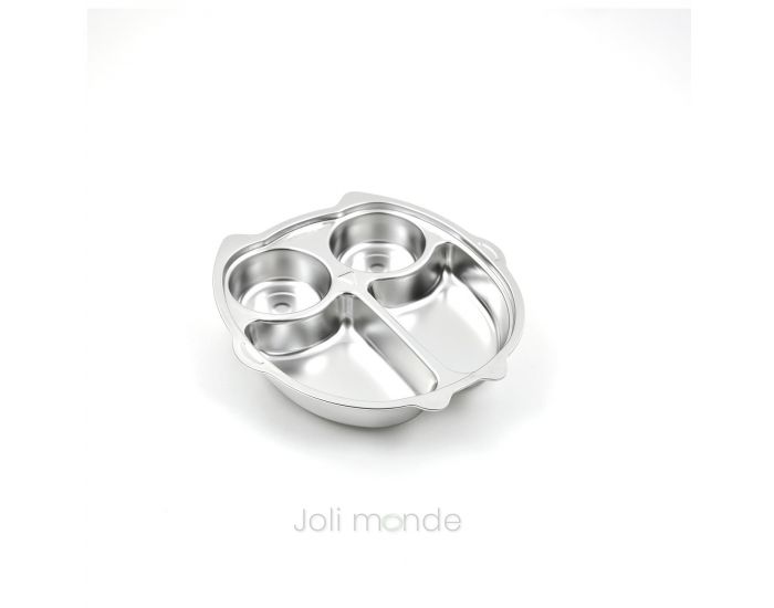 JOLI MONDE Plateau Repas 3 Compartiments Kids - Sylvette la Chouette 