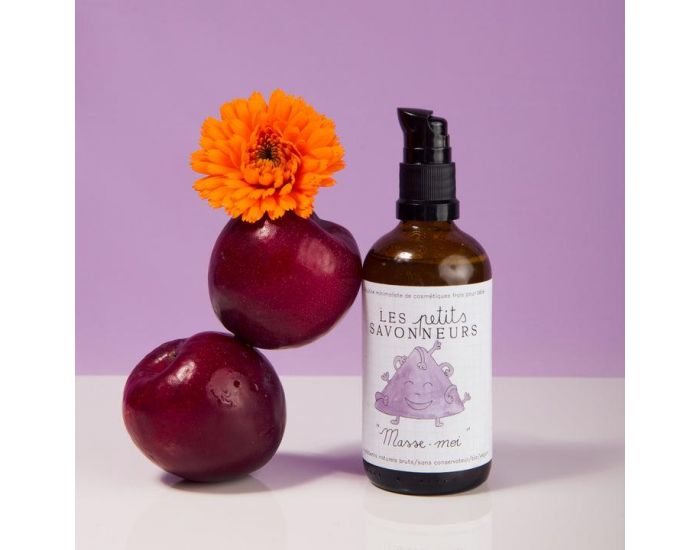 LES PETITS SAVONNEURS Masse-Moi : Huile de Soins Bio - D�s la Naissance - 100ml