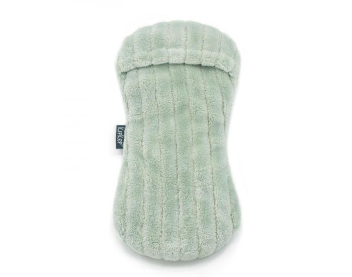 KIPKEP Bouillotte s�che d�houssable aux graines de lin - Pale Green - KIPKEP