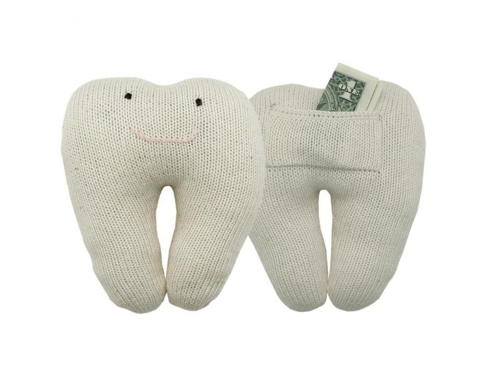 OEUF NYC Doudou pour dent de lait en alpaga