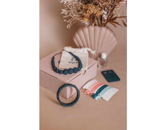 MINTYWENDY Coffret Cadeau de naissance - Bleu