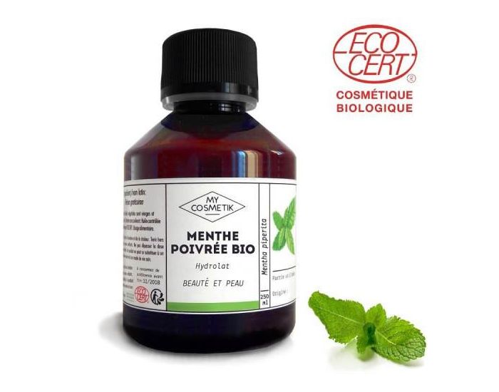 MYCOSMETIK Hydrolat de Menthe Poivr�e Bio - 250ml