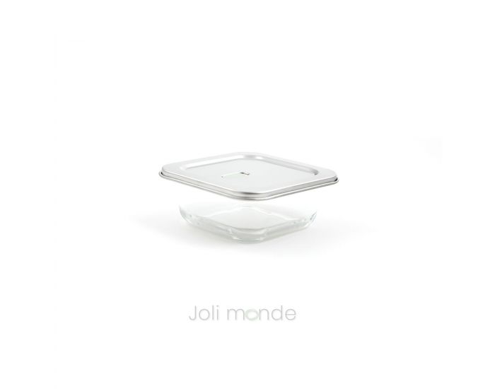 JOLI MONDE Contenant de verre & d'Inox