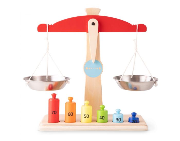 NEW CLASSIC TOYS Balance avec Poids - D�s 3 ans