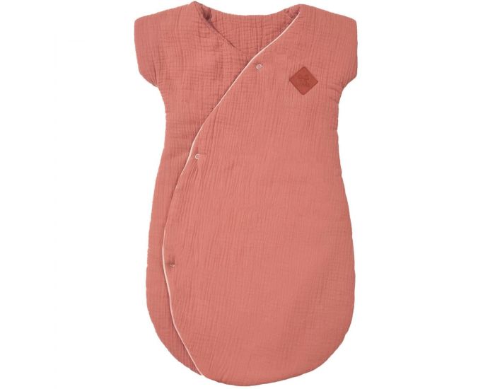 SEVIRA KIDS Gigoteuse Turbulette en Gaze de Coton - Jeanne Terracotta