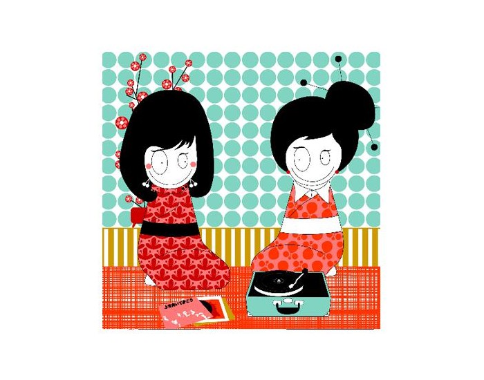 PRAIRYMOOD Madame Mo - Rideau japonais bio 