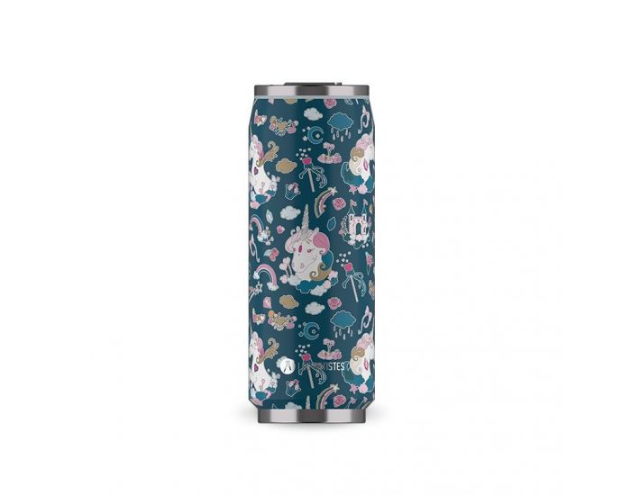 LES ARTISTES PARIS Canette Isotherme - Licorne Nuit - 500 ml