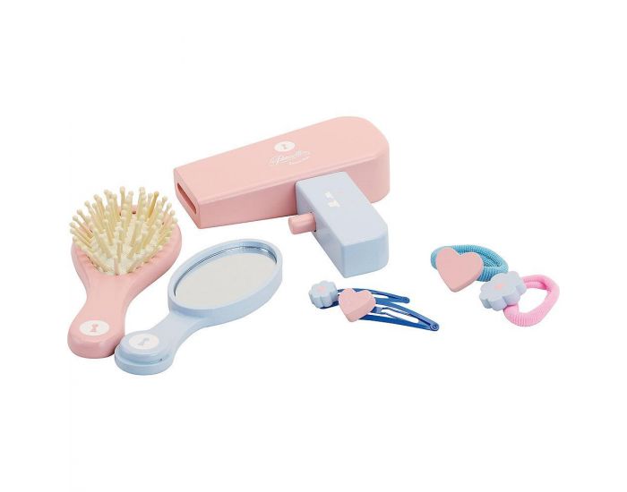 PETITCOLLIN Set de coiffure pour poup�e - D�s 3 ans