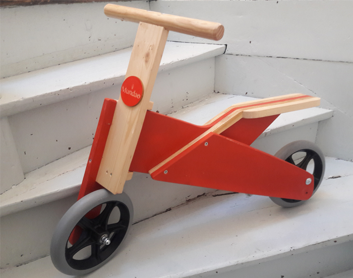 MUNDAO Draisienne design en bois upcycl�