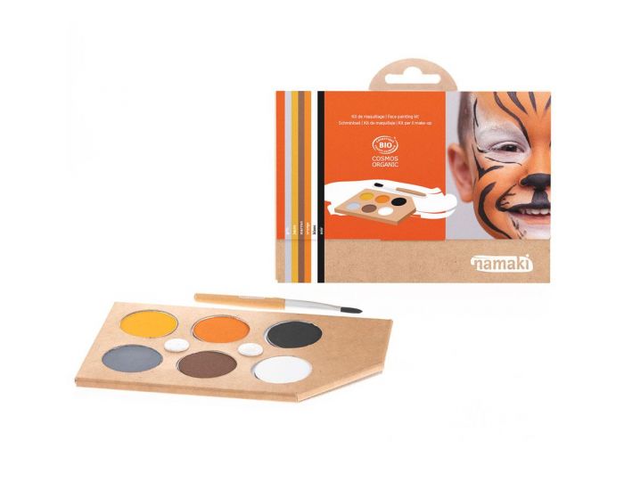 NAMAKI Kit de Maquillage 6 couleurs Vie sauvage - NAMAKI