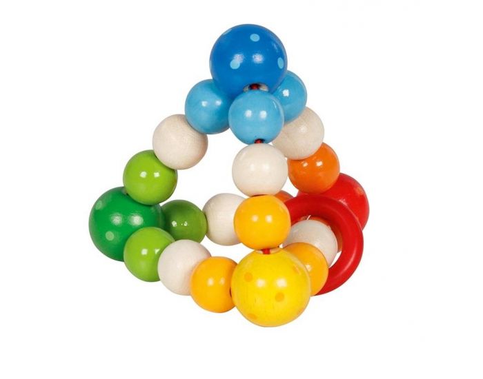 GOKI Hochet pyramide flexible - D�s 12 mois