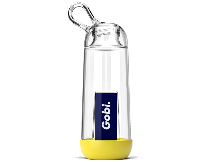 GOBI Gourde Personnalisable Made in France en Tritan - Citron - 40 cl