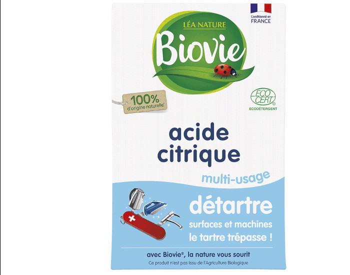 BIOVIE Acide Citrique Super D�tartrant - 350 g