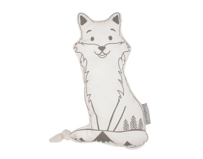 CHOUCHOUETTE Doudou renard black and white