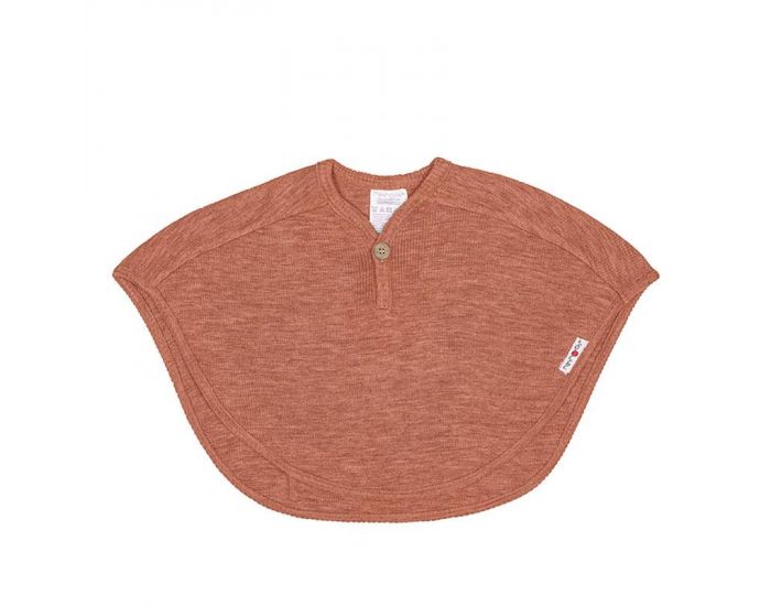 MANYMONTHS Multi Cape en Pure Laine M�rinos - Potter's Clay - 0/5ans