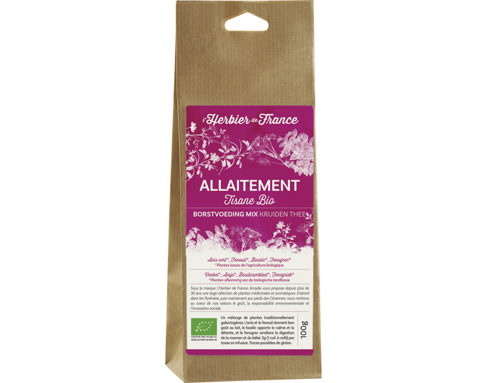 L'HERBIER DE FRANCE Tisane d'Allaitement - 100 g