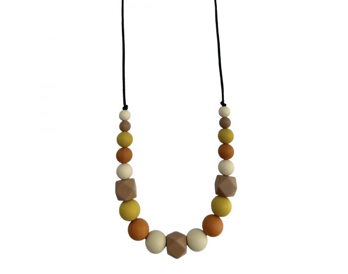 MAWEN MATERNE Collier d'Allaitement ou de Portage, Silicone - Ambre