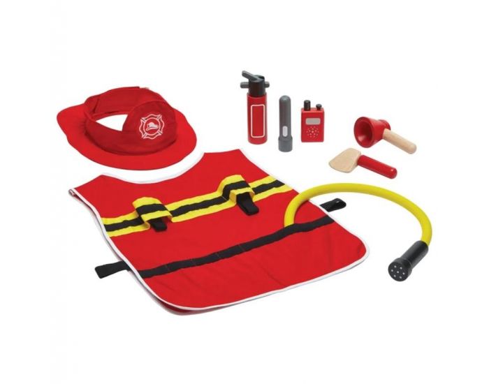 PLAN TOYS Mon Set de Pompier - D�s 3 ans