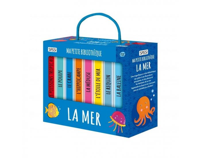 SASSI JUNIOR Ma Petite Bibliothque - La mer - Ds 2 ans