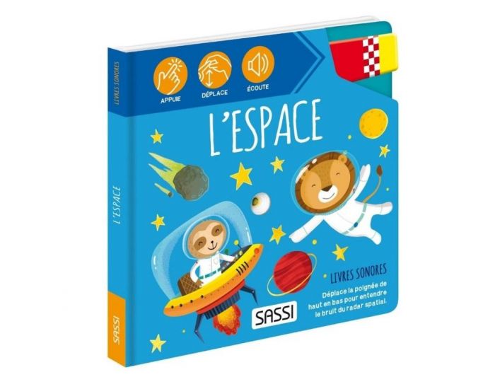 SASSI JUNIOR Livre sonore L'Espace - D�s 12 mois