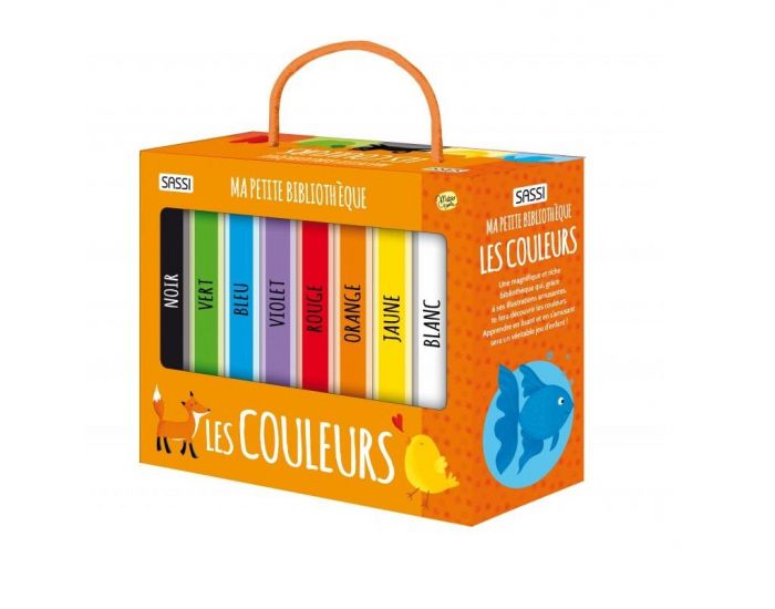 SASSI JUNIOR Ma Petite Biblioth�que - Les Couleurs - D�s 2 ans