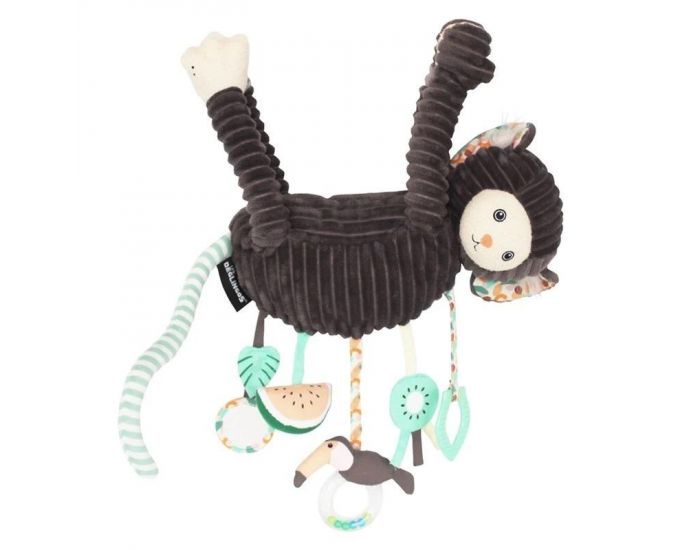 LES D�GLINGOS Peluche d'Activit�s - K�zakos le Ouistiti - D�s 12 mois 