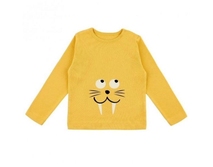 LA QUEUE DU CHAT T-Shirt B�b� Bio � Manches Longues - Morse