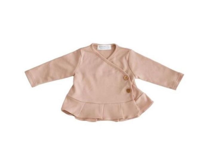 KARIN� T-Shirt B�b� en Coton Pima Bio - Rose Vintage