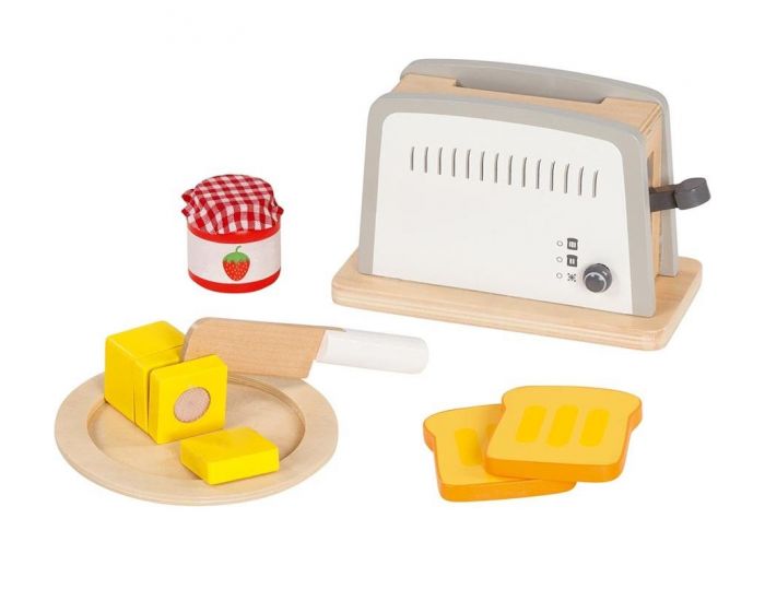 GOKI Grille-pain en Bois- A partir de 3  ans