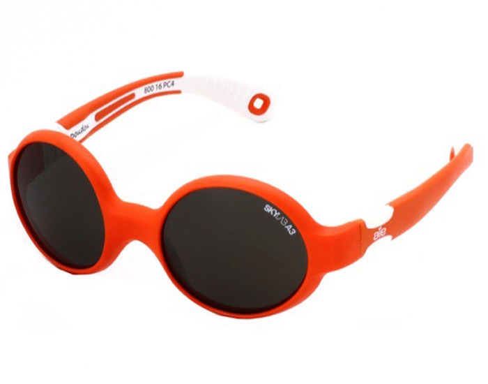 ALTITUDE EYEWEAR Lunettes de Soleil Bb Doudou - Orange-Blanc - 0-2 ans
