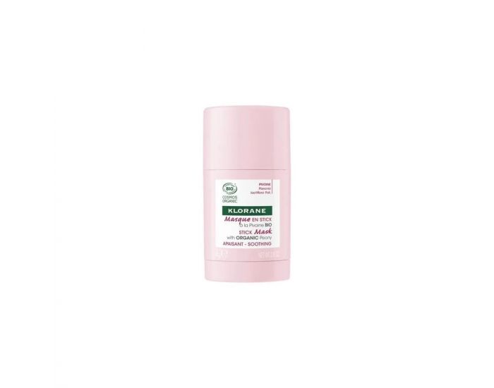 KLORANE Pivoine Masque en Stick - Apaisant Bio - 25 Grammes
