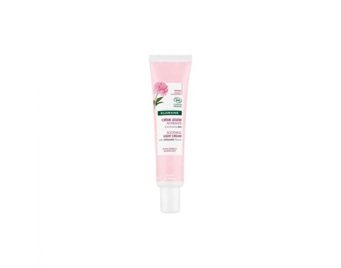 KLORANE Pivoine Cr�me - L�g�re Apaisante Bio - 40 Ml