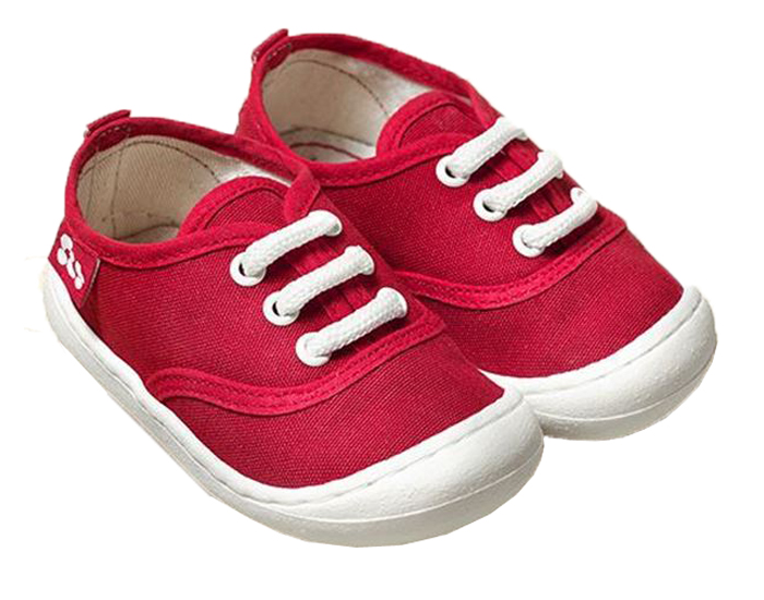 POLOLO Chaussures � Lacets Pepe Rouge