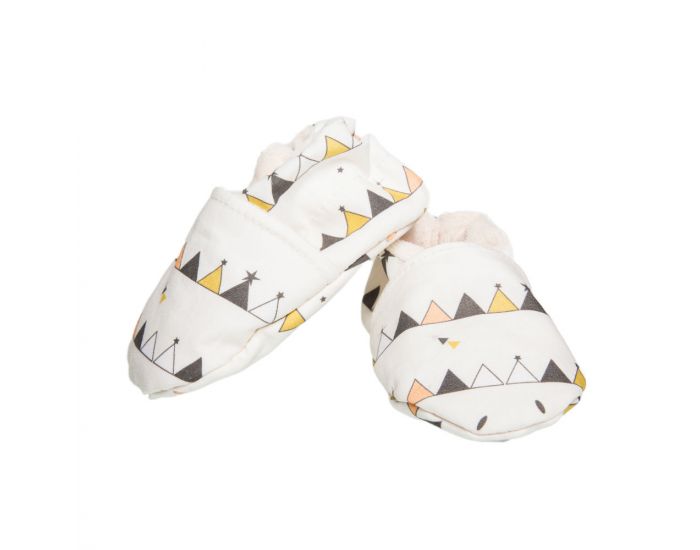 CHOUCHOUETTE Chaussons souples Tipis 0-6 mois