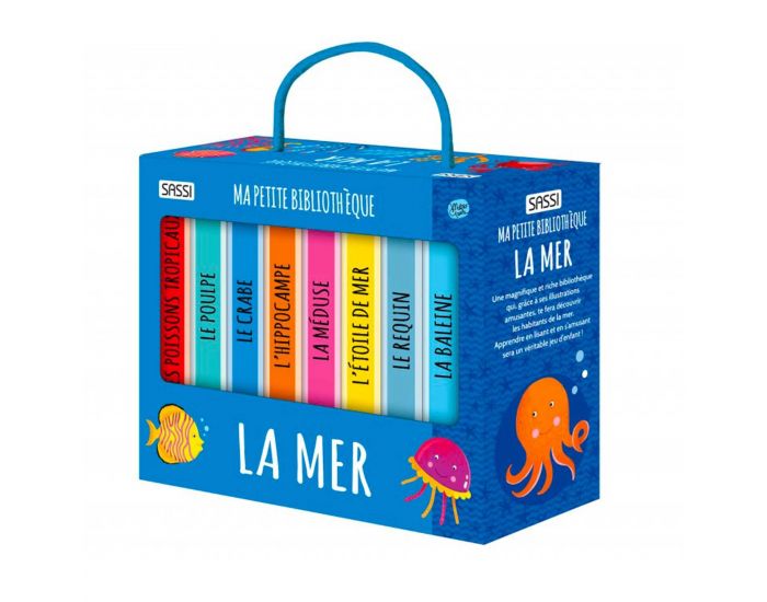 SASSI JUNIOR Lot de 8 Livres - Ma Petite Biblioth�que - D�s 2 ans 