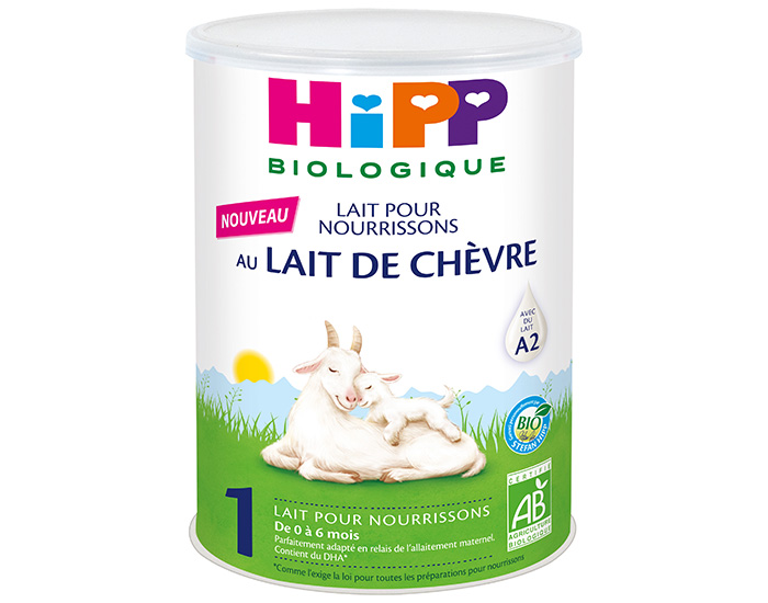 HIPP Lait 1 Chèvre - Boîte 400g - Dès la naissance