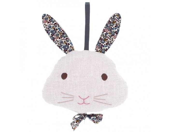 NINI LA DUCHESSE Lapin Musical Gris & Liberty