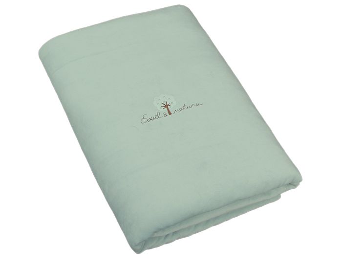 EVEIL ET NATURE Edredon Velours - 100x140 cm