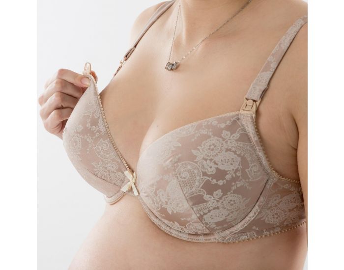 BOGEMA Soutien-gorge d'allaitement Amira Beige
