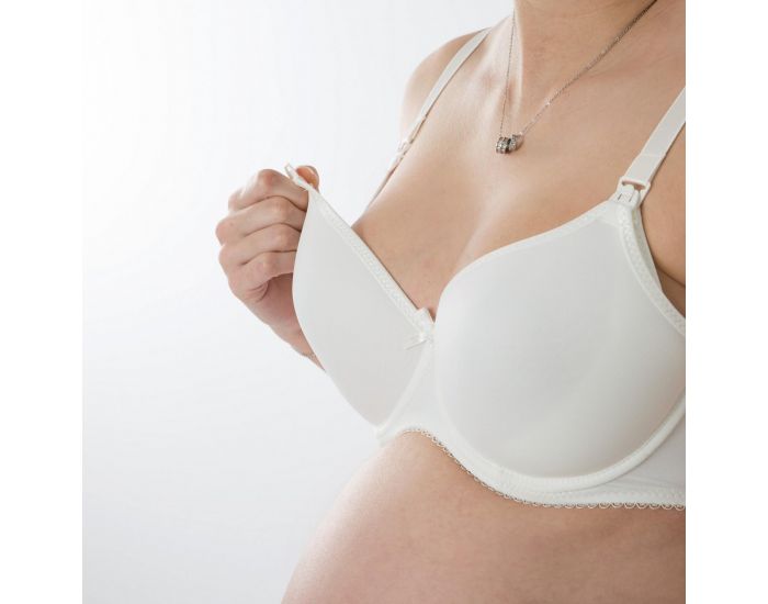 BOGEMA Soutien-gorge d'allaitement Anglique Blanc
