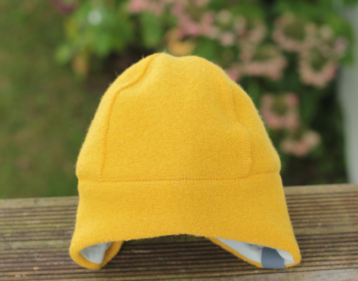 PICKAPOOH Bonnet Enfant Feutre de Laine Milan - Jaune 