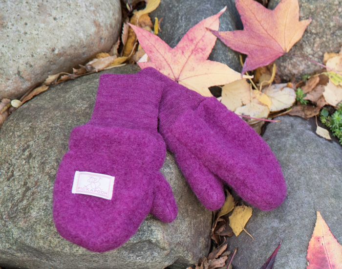 PICKAPOOH Moufles Bb Polaire de Laine - Dalia 