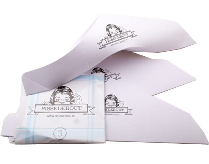 PISSEDEBOUT Pochette de 3 Pisse-Debout Jetables