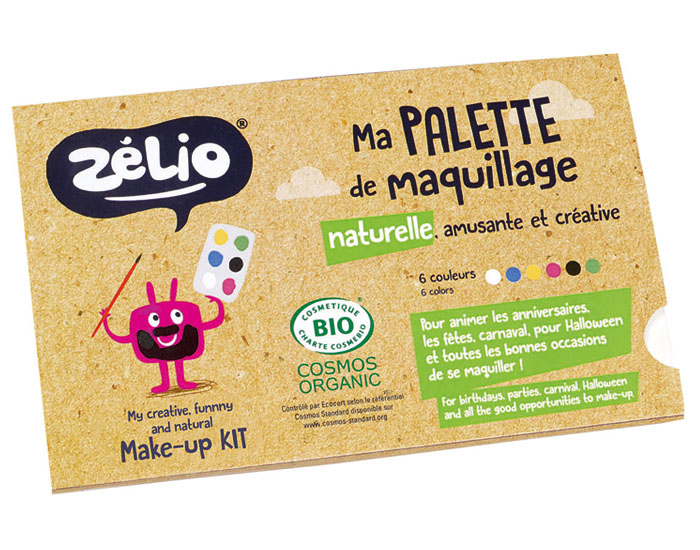 ZELIO Ma Palette Maquillage Naturelle et Crative