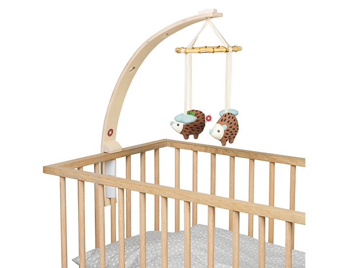 FRANCK ET FISCHER Fixation Support Lit pour Mobile en Bois Naturel